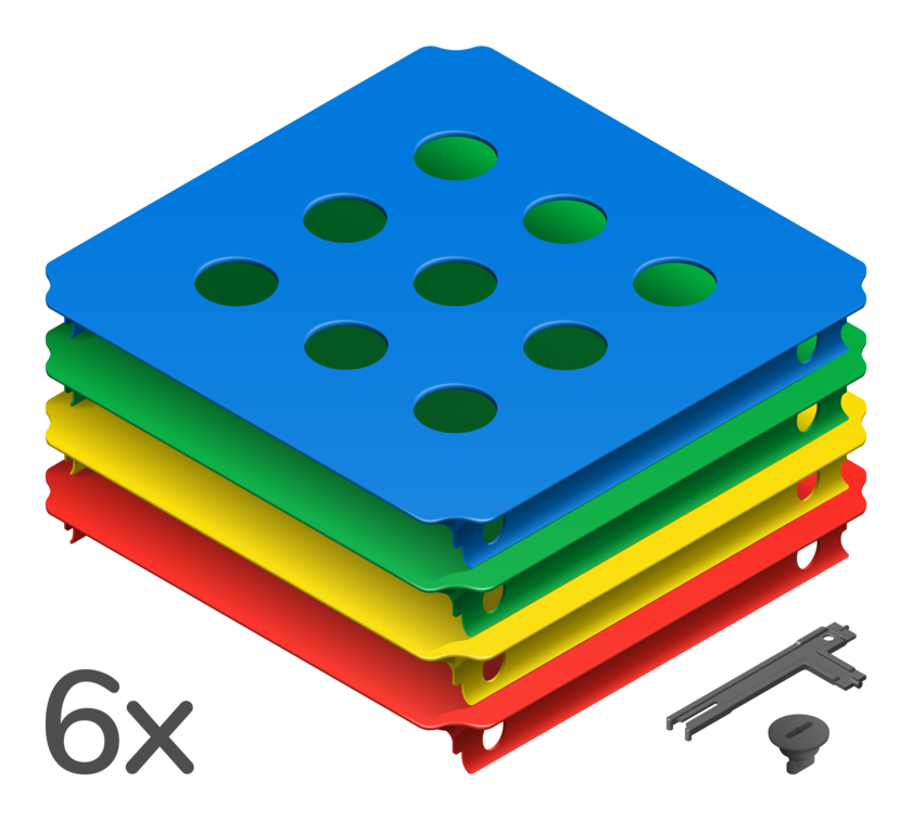 Quadro Hole Panel Set L