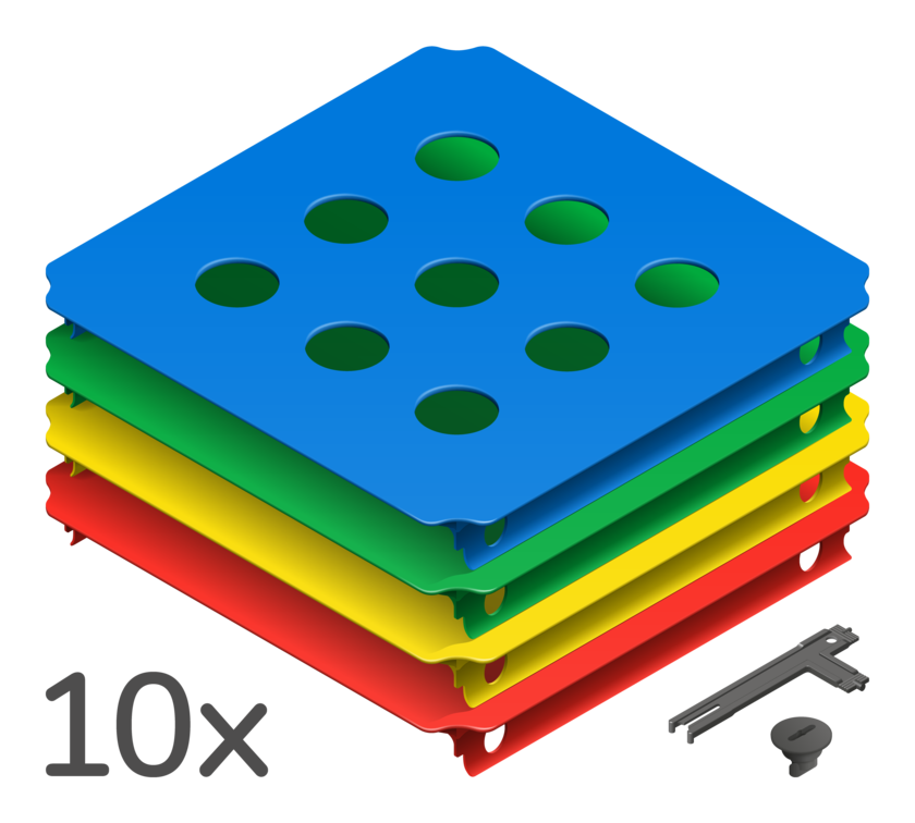 Quadro Hole Panel Set XXL